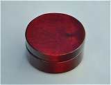 Round Rosewood Case