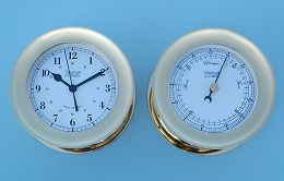 Weems & Plath&reg Atlantis Chiming Quartz Chiming Ship's Bell Clock