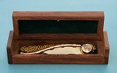 Boatswain's Pipe in Hardwood Case