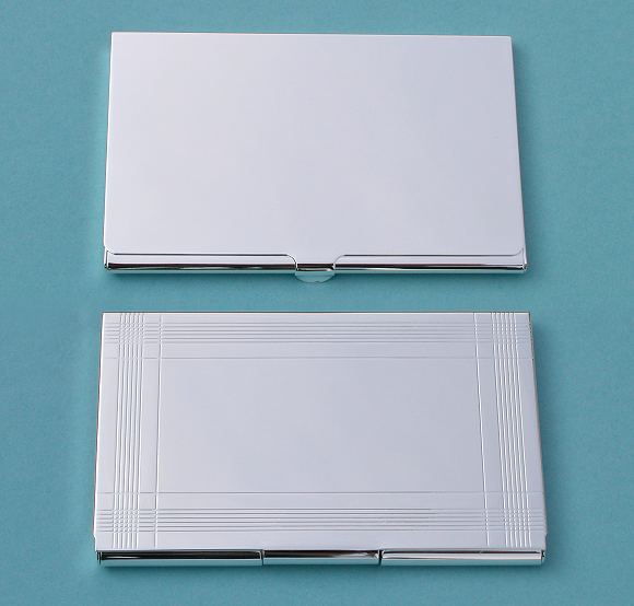 Silver Plated Business Card Cases