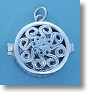 Sterling Silver Compass Locket