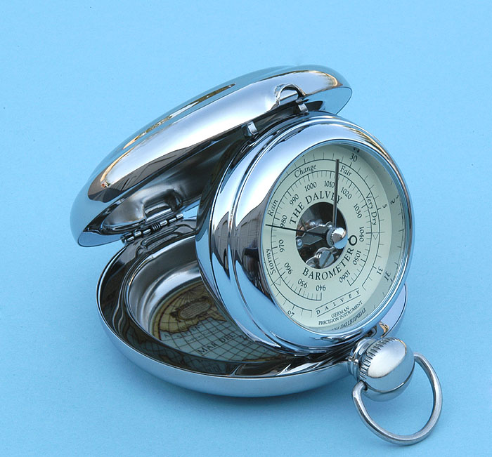 Dalvey Stainless Steel Barometer from Stanley London