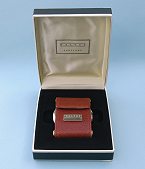 Dalvey Leather Alarm Clock in Gift Box