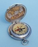Dalvey Modern Pocket Compass in Gift Box