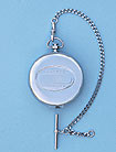 Dalvey Modern Pocket Compass with Chain