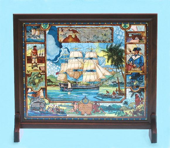 The Bounty Stained Glass Tableau