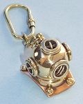 Diver's Helmet Key Chain