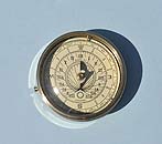 Sundial Compass with Lid Removed