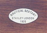 Detail of Oval Brass Inlay