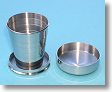 Small 2 oz. Stainless Steel Collapsible Cup