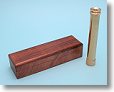 9-1/2 inch Brass Pocket Telescope w/ Premium Hardwood Case